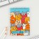 Notepad A6, 40 liters on the crest, soft cover "kittens"