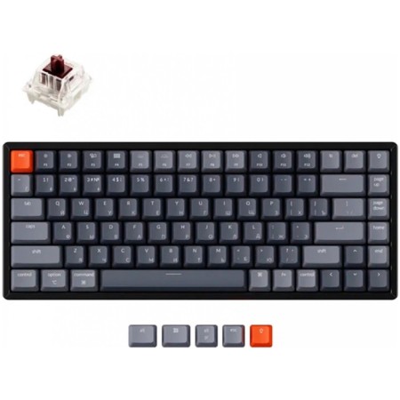 KEYCHRON K2, 84 keys, aluminum corps, RGB subvy 108145