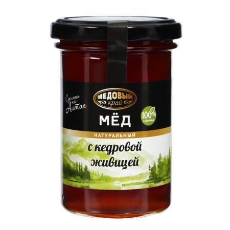Altai honey with cedar givitsa, 330 g