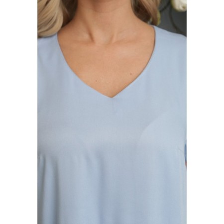 Women's dress, size 50, blue color-10
