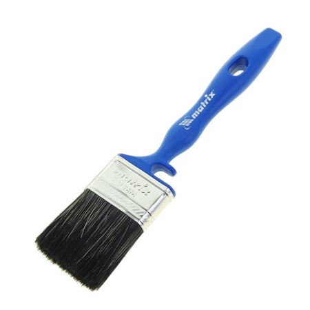 Matrix flat brush, for water paints, 50x15 mm, plastic handle, natural bristles