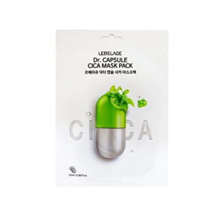 Facial face mask with an Asian levelage centella extract