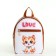 Backpack baby cat, 19*9*23, lightning departure, n/pocket, red