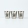 New Year. A set of piles in a leatherette case “Happy New Year”, 3 pcs x 30 ml