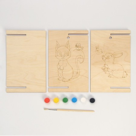 Wood painting. Better "Squirrel"-2