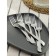 Set of canteen forks 6 pcs, 19.6 cm of the share "Verona thick 2 mm