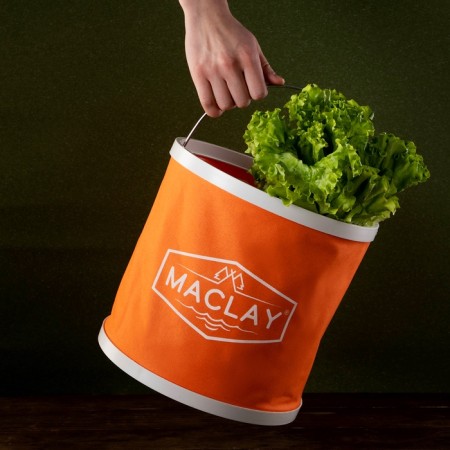 Tourist bucket maclay, folding, 9 l, color mix-4