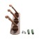 Tundra tundra tundra, metal, three -horn, color copper