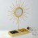 Sun adornment stand 18 × 8 × 31, mirror, gold color