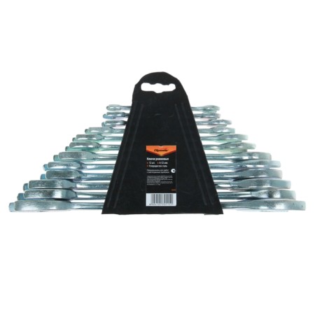 Set of Rozhkvye keys SPARTA 152945, 6 x 32 mm, 12 pcs., Chrome-1