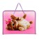 A4 labor folder with handles, 325 x 230 x 25 mm, zipper around, folding bar, plastic, PTR-6 calligrata "Sweetheart"