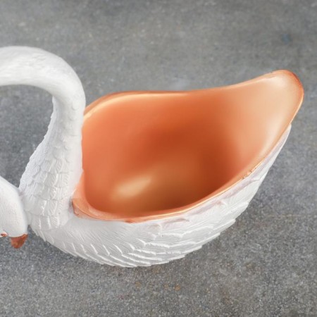 Figure Contaminant "Swan-Hushka" White, 18.5x9.5x17.5cm-4