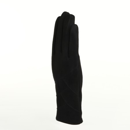 Gloves are female, dimensionless, without insulation, black color-1