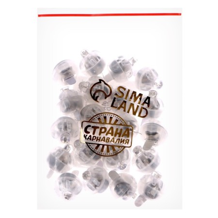 LED for a ball, round, color mix, plastic-7