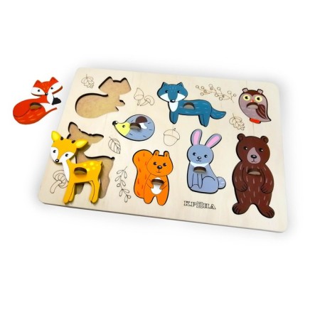 Frame-lodge "Forest animals"-1
