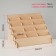 Cards of 12 cells 10.8 cm, 34.5 × 23 × 25 cm, thickness 3 mm, beige color
