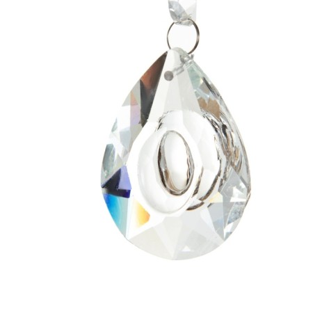 Sconces A3809/1W WT+CR white/chrome/Crystal 1x40W E14 24x10x32.5cm-6