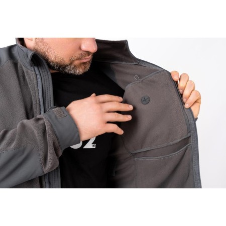 Sweatshirt 7.62 legion, fleece, gray, rr 48-50 Height 170-176-10