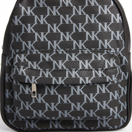 School backpack on lightning, dark gray color-3
