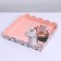 Cookie box, confectionery packaging with PVC lid, “live a dream”, 18 x 18 x 3 cm