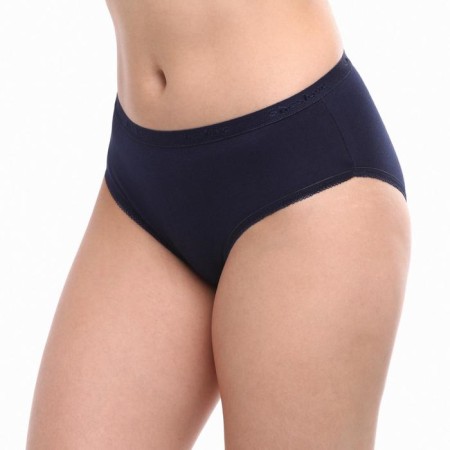 Panties female slips, blue color, size 52-54 (2xl)