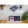 Organizer for storing linen Dalyan "Wave", 24 cells, 35 × 30 × 10 cm, blue color blue