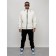 Sports male jacket, size 48, white color