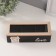 Casket tree with divisions "House" Black 23.7x9.5x7.5 cm
