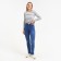 Women's jeans, blue color, size 28