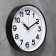 Wall clock, series: classic, D-30.5 cm, volumetric numbers