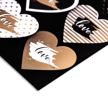 Stickers for flowers and gifts "Love", 16 x 7.7 cm-2