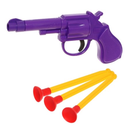 Anti-zombie gun, with arrows on suction cups