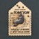 Wooden icon "Talisman for nonsense", 4 x 3.7 cm