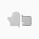 Set of kitchen. Ethel Home col. Light gray, mittens-seizure 18x29 cm, birch 19x19 cm,