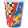 Paper glass "Happy Birthday!", 250 ml, cars