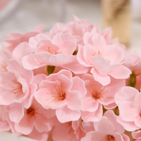 Flowers sakura soap pink, set 50 pcs-3