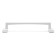 Cappio RSC038, zinc, m/o 128 mm sloping handle, white color