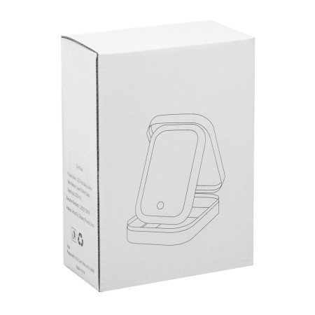 KZ-11 mirror, backlight, storage compartment, from the battery, white-10