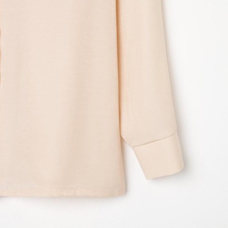 Female pajamas (shirt and trousers) KAFTAN beige, r.48-50-9