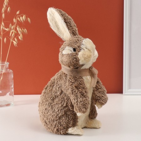 Decor "Bunny with a bow" 19x15x32 cm-3