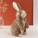Decor "Bunny with a bow" 19x15x32 cm
