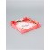 Cookie box, confectionery packaging, "beautiful", 21 x 21 x 3 cm