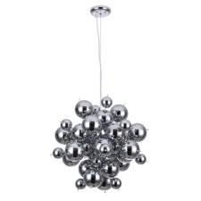 Suspended chandelier Arte Lamp Molecule A8313SP-6CC, G9, 6x40 W, 50x50x52 cm, chrome