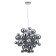 Suspended chandelier Arte Lamp Molecule A8313SP-6CC, G9, 6x40 W, 50x50x52 cm, chrome