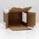 Box for cake 3 windows, with handles, white, 26 x 26 x 20 cm