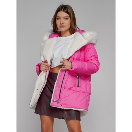 Winter jacket, size 42, pink color-13