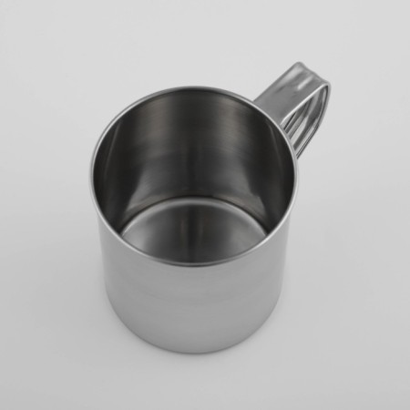 Stainless steel mug of the India, 330 ml, d = 7.8 cm-5