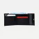Women's wallet on the button, black color