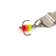 Vertical spin "Yaman" ss with a tee, size 27 mm, 2 g, color nickel