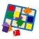 Frame-lodges "Squares", fractions, 12 pcs., No. 2, mix